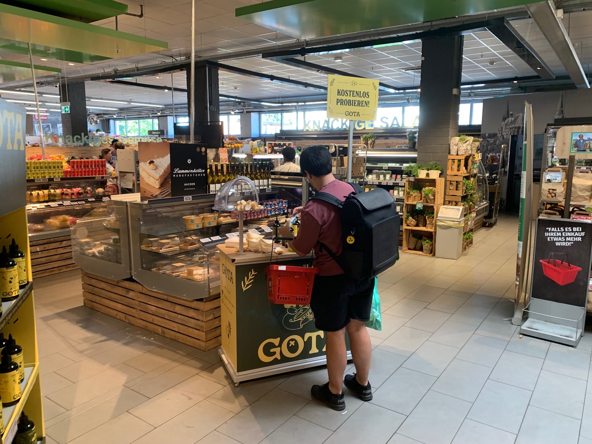 Tasting-Promotion für GOTA: Verkostung am POS